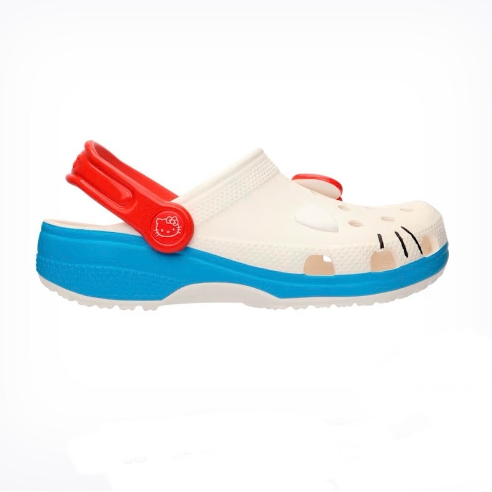 NWT Crocs x Sanrio Hello Kitty 50th Anniversary clogs - W9/M7 - Picture 3 of 6